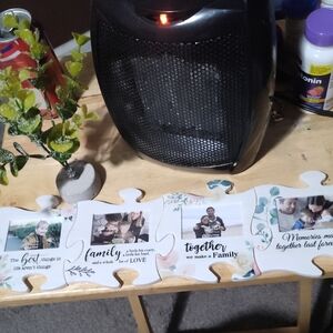 Family Puzzle Photo Frame Magnet